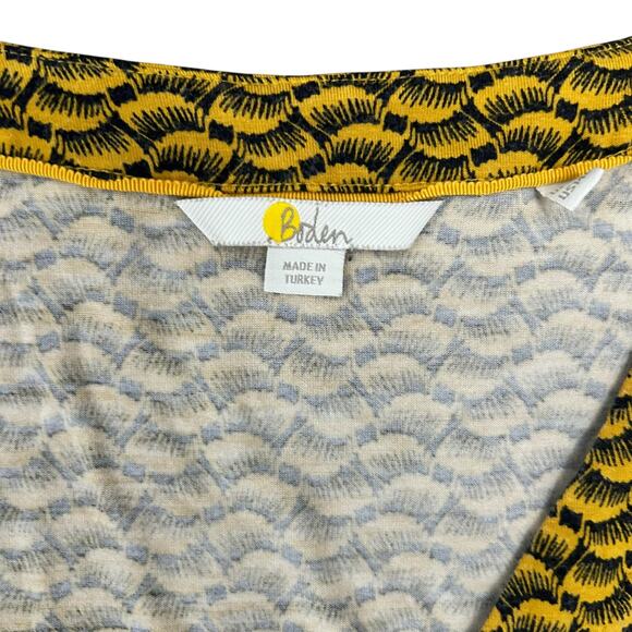 Boden Alberta Tuscan Sun Short Sleeve Jersey Dress Size UK 18 US 14 LONG - Picture 13 of 13